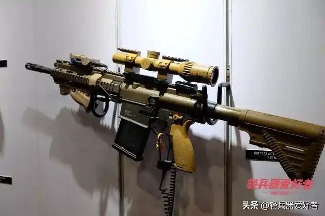 全球最大武器展会hk416颜值最高西格绍尔最土豪