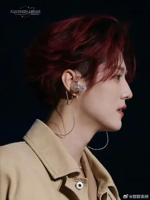 他们经过我身边 脑海闪过熟悉的画面 与我并肩是你的侧脸鹿晗