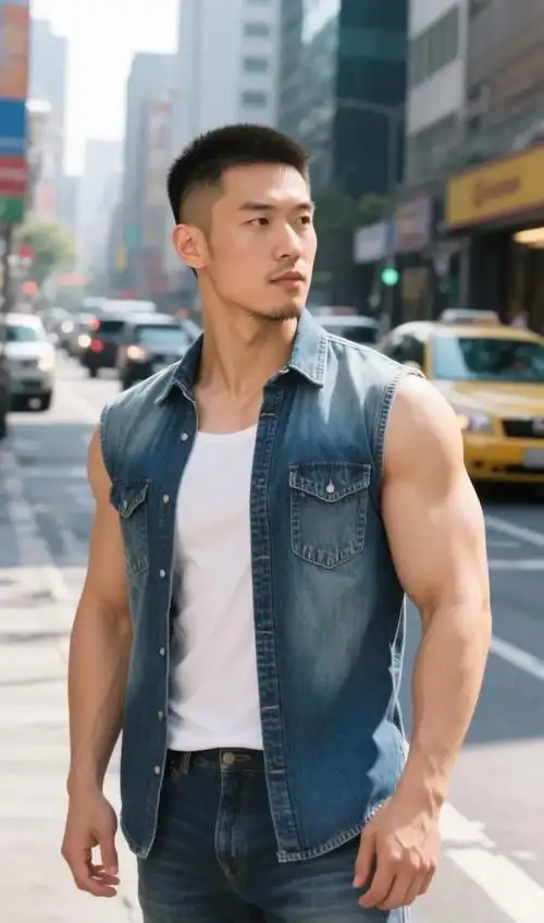 酷帅男多元穿搭,释男性魅力