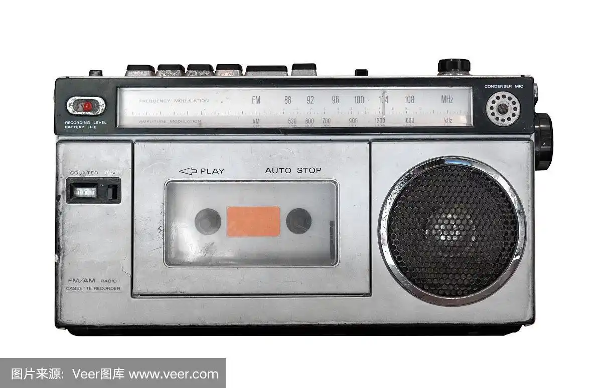 老式磁带播放器