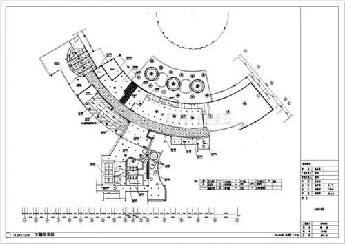 国际休闲度假酒店施工图大堂,图纸内容包括各层平面图,剖面图,东西