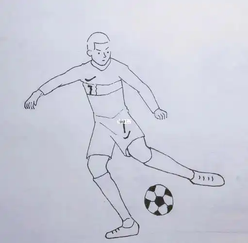 才认识他#100天极简手绘打卡  #c罗  #极简手绘  #零基础学画画