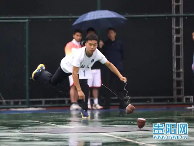 贵州省第十届少数民族传统体育运动会陀螺项目正式开赛_比赛_实习