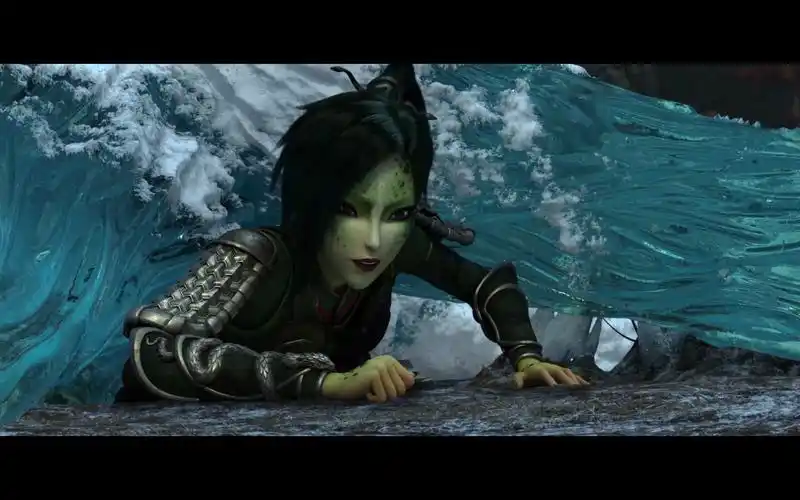 【白蛇缘起】小青cut06 被老道士掐脖子,被老妖蛇吸法力.