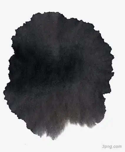 黑色水墨墨点装饰