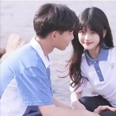 超可爱的情侣唯美头像真人一人一