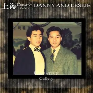 创意画廊怀旧系列-香港明星经典陈百强和张国荣海报纪念品海报