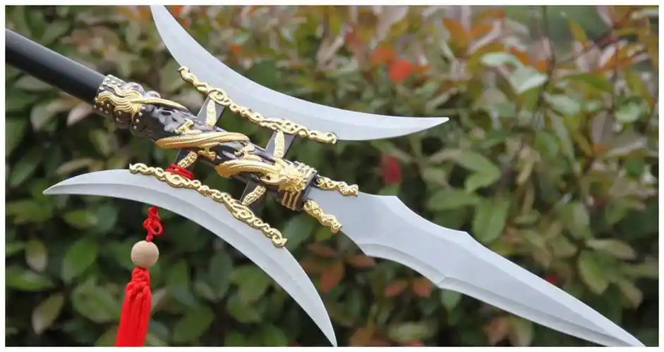 原创吕布的兵器方天画戟有何背景说了你或许不信简直是神器