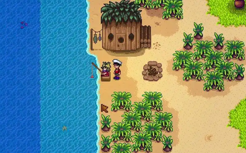 星露谷物语55:姜岛第二弹!农场开辟,摸摸摸摸核桃_星露谷物语