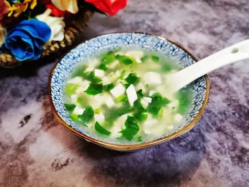 菠菜豆腐汤