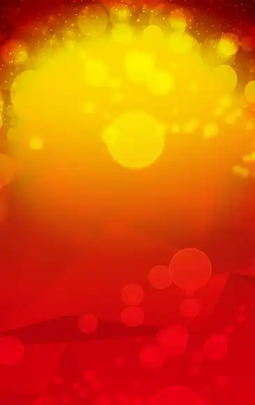 红黄精美h5背景