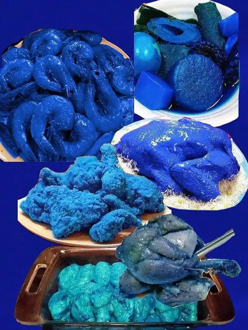 蓝色的食物真的可以抑制食欲吗?