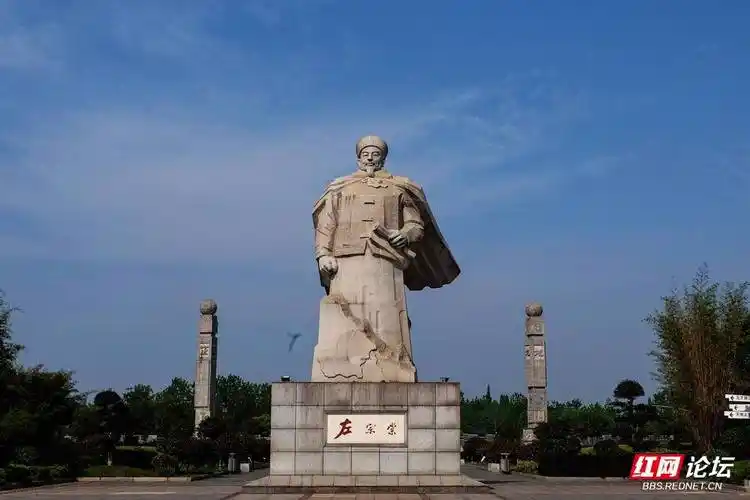 长沙历史文化名人雕塑背后的故事(11)左宗棠
