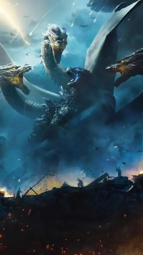 《哥斯拉2:怪兽之王》大战基多拉