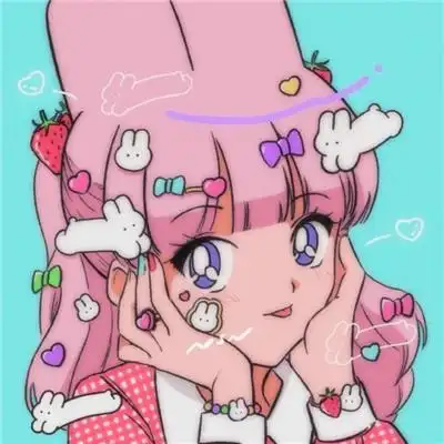 唯美好看阳光乐观的可爱动漫女生头像