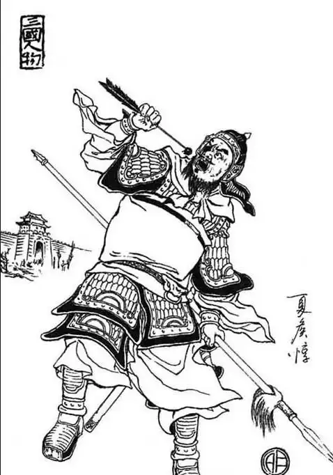 【原创】武汉龟山三国城(组诗)夏侯惇像 gaotxtsh古今