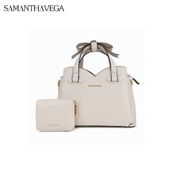 samantha包包女包潮流休闲单肩包珍珠托特包大容量婚包约会蝴蝶结手提