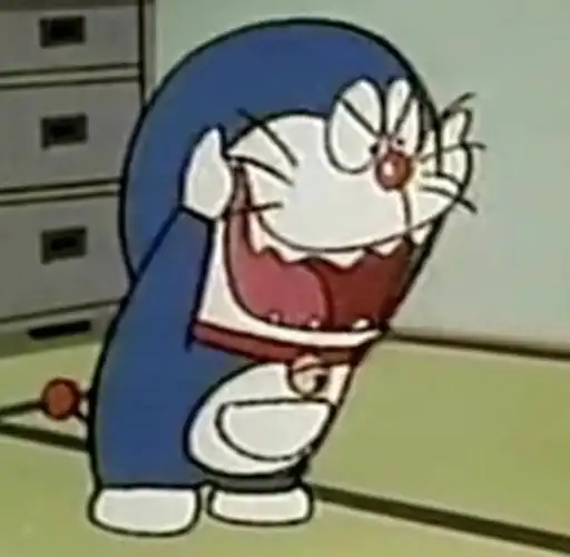 友友们有没有哆啦a梦搞怪表情包如图