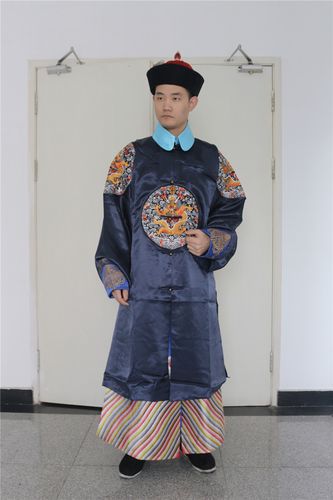 出租官服江南古装影视服饰清代亲王王爷风衣