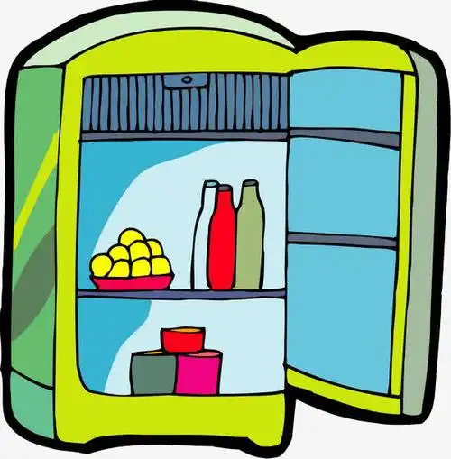 关键词 : 电冰箱,电器,卡通,冰箱