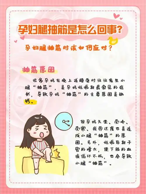 [清单r]孕妇在晚上或睡觉时往往发生小腿"抽筋",又称腓肠肌痉挛,是