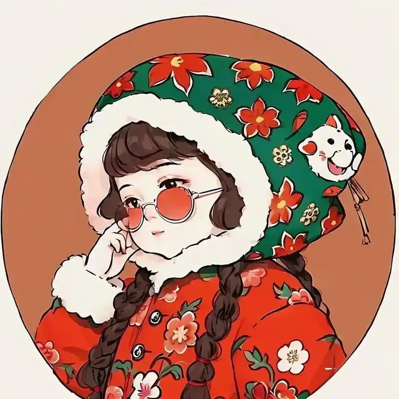 大花棉袄,是东北女人冬天里的标配!