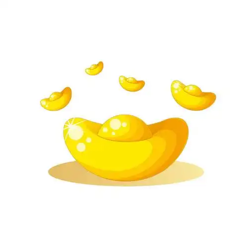 卡通金元宝图片免扣素材