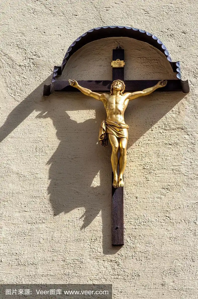 耶稣基督在十字架上