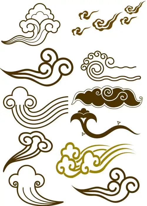 中国祥云元素设计元素素材免费下载(图片编号:4787237)-六图网