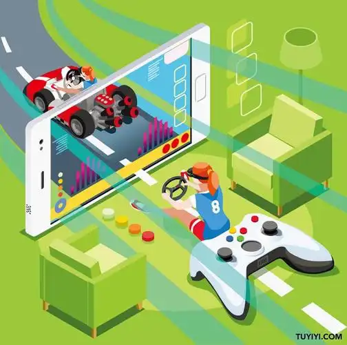 2.5d游戏娱乐人物插画eps源文件13