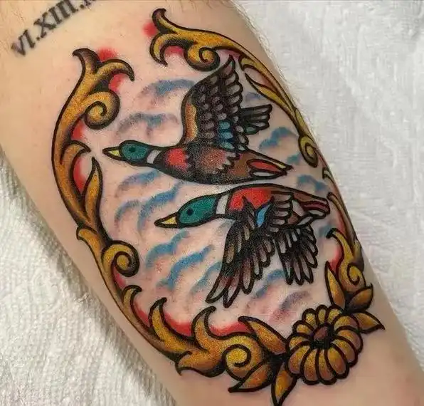 oldschool风格纹身