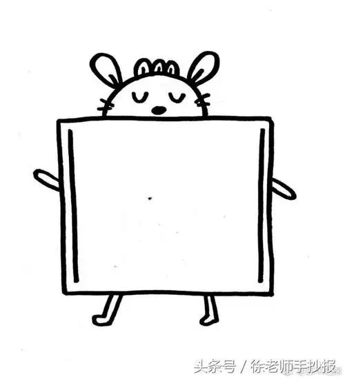 补充空白的图画装饰