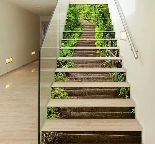 创意台阶让游客享受攀登的过程