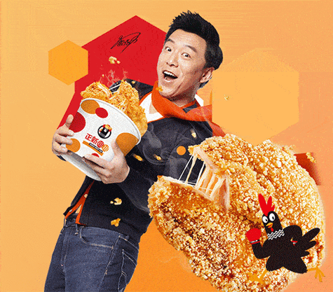 黄渤代言的正新鸡排,发布新logo以及ip!_品牌_的设计_符号