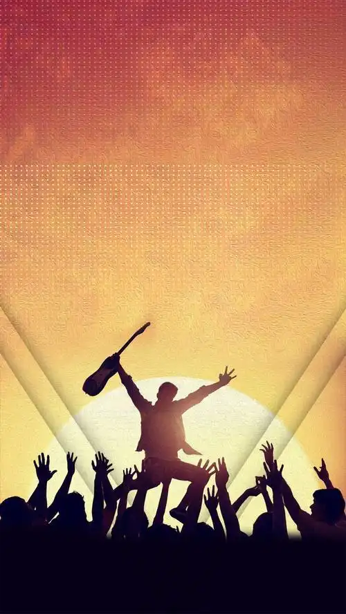 激情音乐会h5背景