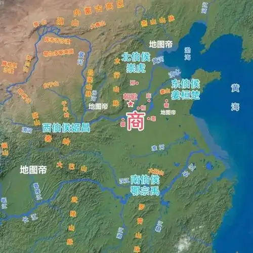 商朝国家结构与国土构造的形成古代政治单位的博弈