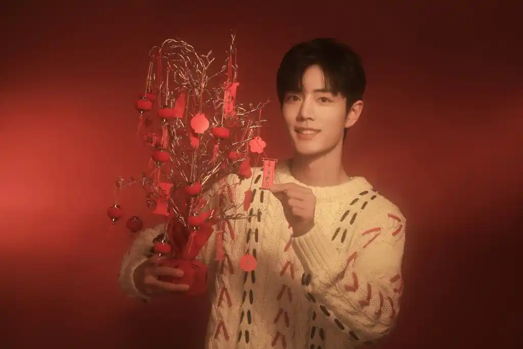 精选肖战治愈系笑容写真