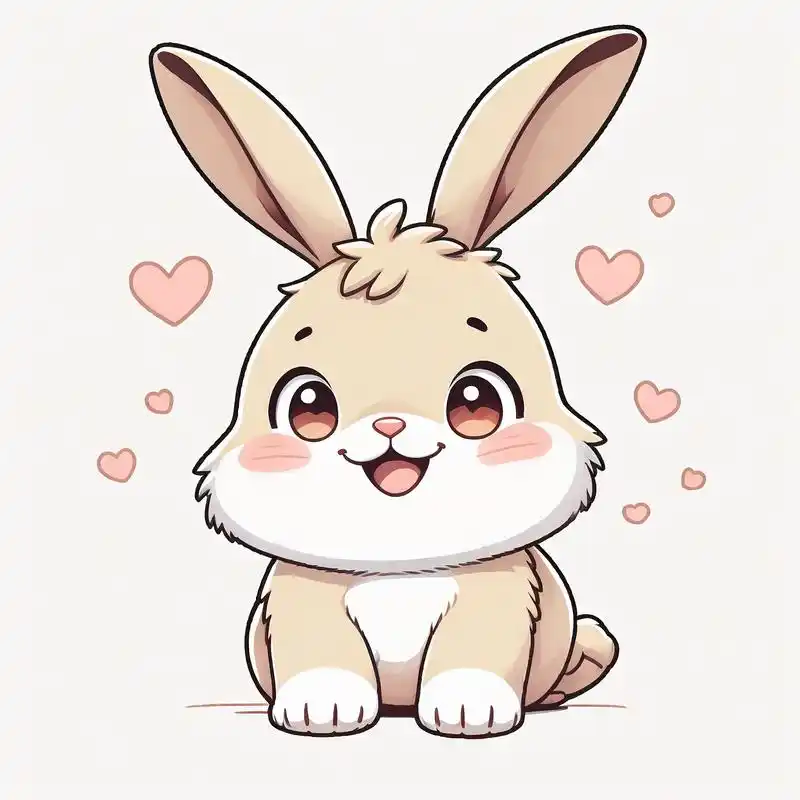 92超萌可爱兔子头像来啦!
