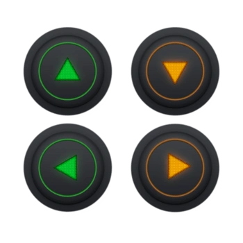 上下左右键按钮psd素材