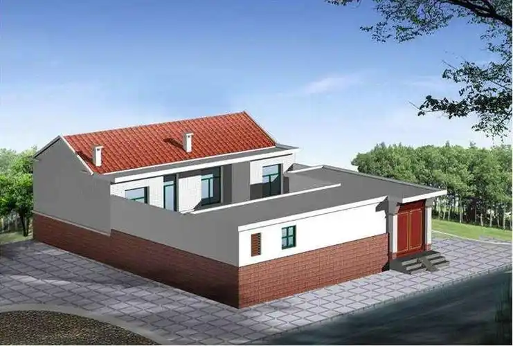 给父母或自己住,都再适合不过了农村现代平房设计效果图最受农村喜欢