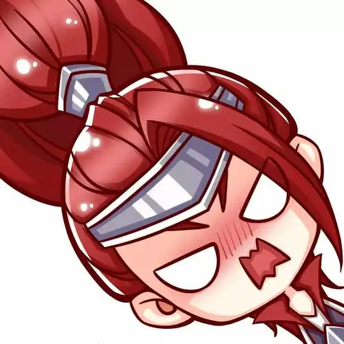 q版韩信王者荣耀歪头开黑头像