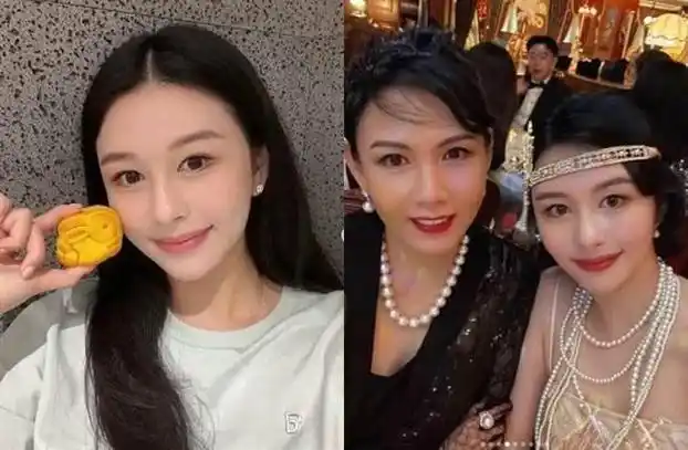 沈月母亲节晒妈妈邱淑贞年轻美照网直呼神基因