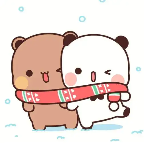 一二和布布  #一二布布  #圣诞  #情侣头像 #圣诞节  #可爱  #一二