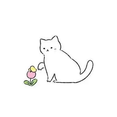 动物动漫女生头像简笔画图片大全可爱图片大全可爱小女孩头像 线稿