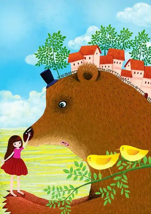 时尚唯美插画儿童插画绘本画儿晴天的网易相册_s612个人相册相片存储