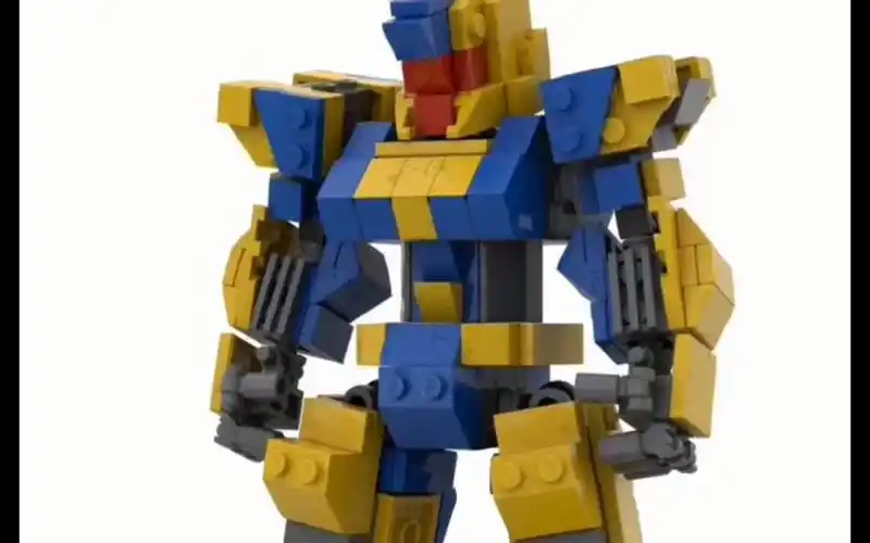 环太平洋黑色禁区毁灭者积木moc图纸分享