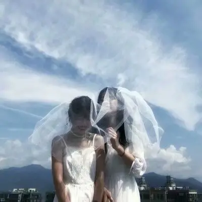 婚纱闺蜜头像
