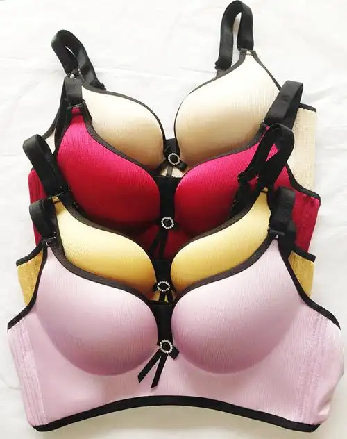 聚美女神拉b系带无钢圈女士性感内衣 深v内衣调整型侧收文胸凌薇