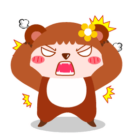 我生气了表情翔通动漫