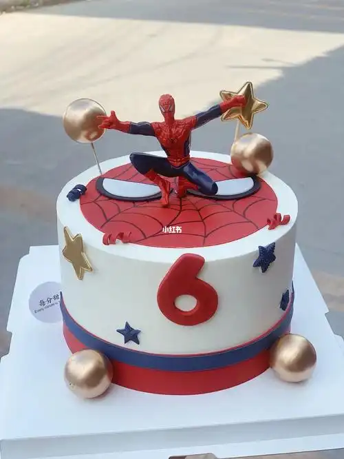 蜘蛛侠蛋糕小男孩蛋糕